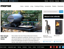 Tablet Screenshot of morso.nl